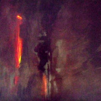 Pittura intitolato "éloge de l'ombre...…" da Charles Jacquet, Opera d'arte originale