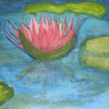 Painting titled "Lotus Rio Botanical…" by Charles Riley, Original Artwork, Other