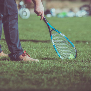 Fotografie getiteld "Badminton" door Charlie, Origineel Kunstwerk