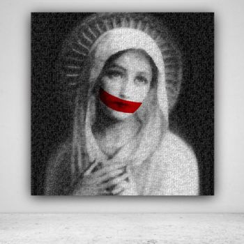 Digitale Kunst getiteld "Virgin (c) Charlie…" door Charlie Wayne, Origineel Kunstwerk, Collages