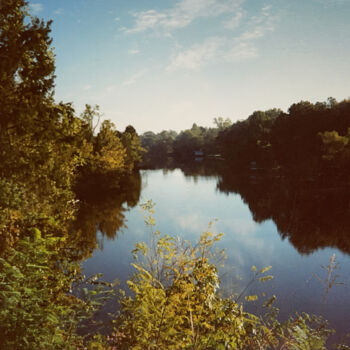 Photography titled "Wide River, Louisia…" by Charlotte Daigle, Original Artwork, Digital Photography