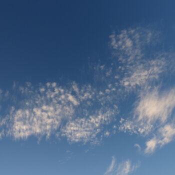 Photographie intitulée "ciel azur 6" par Charlotte Poncin, Œuvre d'art originale, Photographie numérique