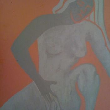 Peinture intitulée "Just A Dick" par Charlotte Offreyze, Œuvre d'art originale, Autre