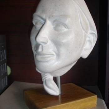 Sculpture titled "INDIGENA" by Carlos Luis Murrieta García, Original Artwork, Casting