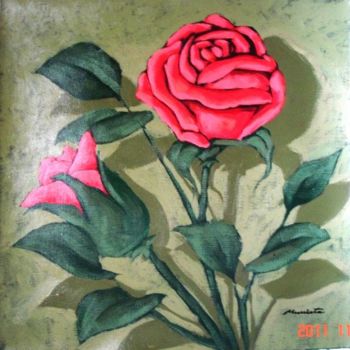 Drawing titled "FLORES" by Carlos Luis Murrieta García, Original Artwork, Other