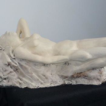 Sculpture intitulée "Blanche" par Madeleine Grand, Œuvre d'art originale