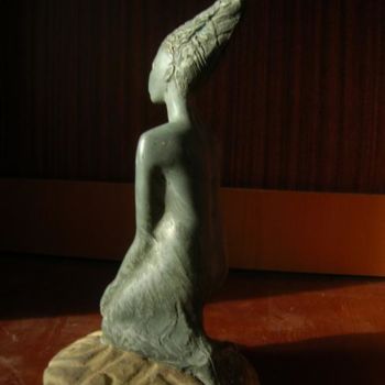 Escultura titulada "Empty Palms" por Chayka, Obra de arte original, Piedra