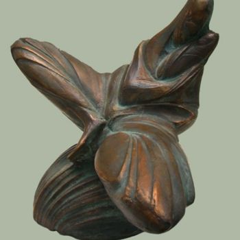 Sculpture titled "Flower Skithia" by Chayka, Original Artwork
