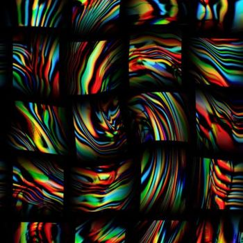 Digital Arts titled "Candy Ribbons" by Cherie Hanson, Original Artwork