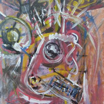 Painting titled "Picasso circus" by Chero, Original Artwork, Other
