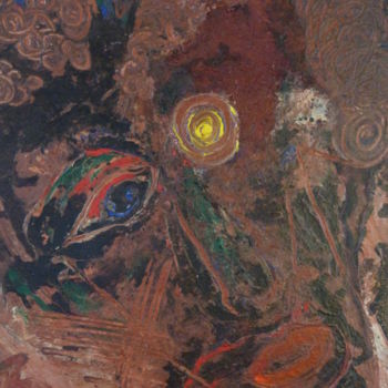 Peinture intitulée "schizophrenia" par Chero, Œuvre d'art originale, Autre