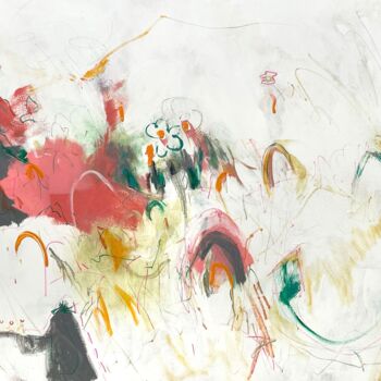 Malarstwo zatytułowany „Field Of Dreams” autorstwa Cheryl Harrison, Oryginalna praca, Akryl