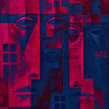Malarstwo zatytułowany „Без названия №462” autorstwa Сергей Чесноков-Ладыженский, Oryginalna praca, Inny