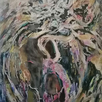 Dessin intitulée "Qui entendra son cr…" par Richard Raveen Chester, Œuvre d'art originale, Travail numérique 2D
