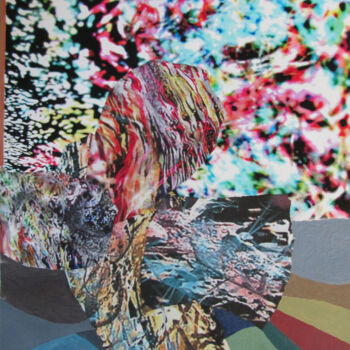 Collages intitulée "Plonger vers une vi…" par Richard Raveen Chester, Œuvre d'art originale, Collages