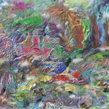 Arts numériques intitulée "The Tsunami" par Richard Raveen Chester, Œuvre d'art originale, Peinture numérique