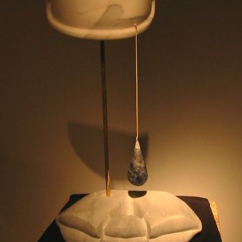 Sculpture intitulée "la larme" par Janpi. R, Œuvre d'art originale, Autre