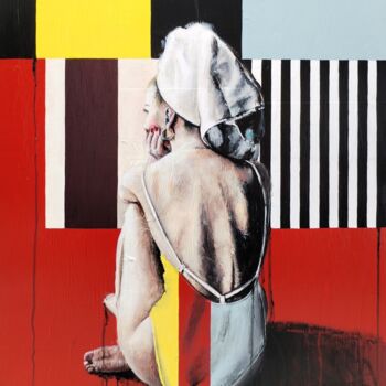 Pintura intitulada "FIND YOUR SELF AGAIN" por Chiara Napolitano, Obras de arte originais, Acrílico