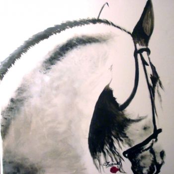 Peinture intitulée "" THE HORSE 'S MOUT…" par Chiara Tancredi, Œuvre d'art originale