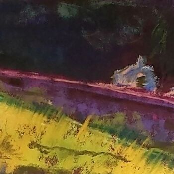 Drawing titled "PROVENCE" by Chiara M., Original Artwork, Pastel