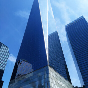 Fotografia intitolato ""One World Trade Ce…" da China Alicia Rivera, Opera d'arte originale