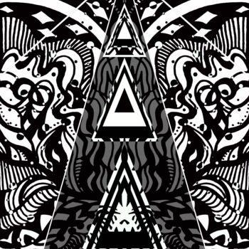 「Sacred Pyramid Ener…」というタイトルのデジタルアーツ China Alicia Riveraによって, オリジナルのアートワーク, 2Dデジタルワーク