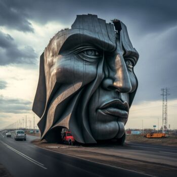 Digital Arts titled "Art Installation" by China Alicia Rivera, Original Artwork, AI generated image