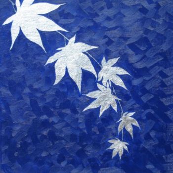 Painting titled "Midnight Maple" by Chloe Brooke, Original Artwork