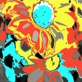 Digital Arts titled "123 soleil" by Christelle Lollier-Guillon, Original Artwork