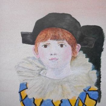 Pintura titulada "Petit Paul ( copie )" por Choiseul, Obra de arte original, Oleo