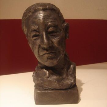 Sculpture titled "Male Bust (2), orig…" by Chong En Cao, Original Artwork, Casting