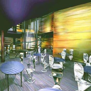 Digital Arts titled "Hotel Humarea" by Chon Luengo, Original Artwork