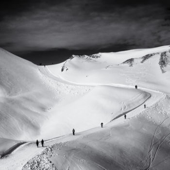 Fotografie getiteld "Le Chemin de la Cro…" door Christian Schwarz, Origineel Kunstwerk, Digitale fotografie