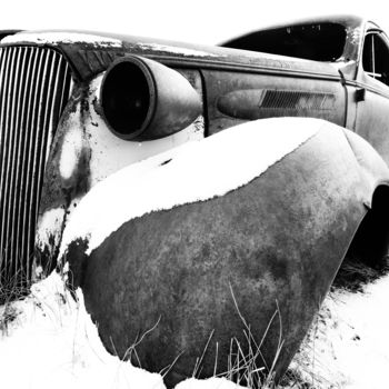 Photographie intitulée "Bodie Car" par Christian Schwarz, Œuvre d'art originale, Photographie numérique