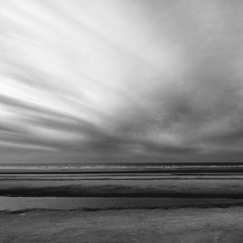 Photographie intitulée "Mer du Nord II" par Christian Schwarz, Œuvre d'art originale, Photographie numérique
