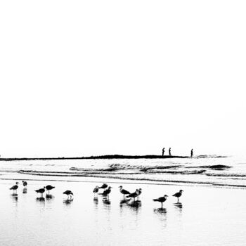 Photographie intitulée "Beach Story I" par Christian Schwarz, Œuvre d'art originale, Photographie numérique