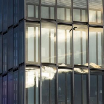 摄影 标题为“Glasfassade in Köln” 由Chris Schäfer, 原创艺术品, 数码摄影
