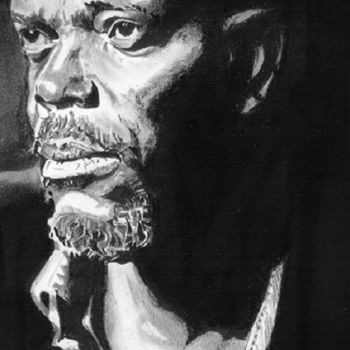 Disegno intitolato "Samuel L.Jackson" da Jonesy12, Opera d'arte originale, Altro