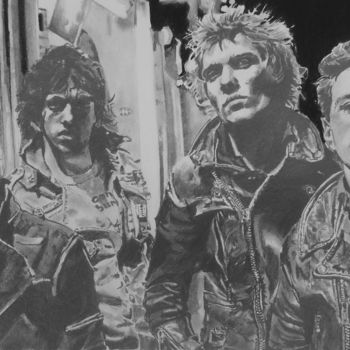 Drawing titled "The Clash" by Jonesy12, Original Artwork, Graphite