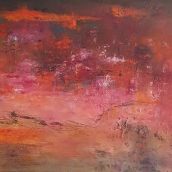 Pintura intitulada "Vesuvio" por Chris Loriot, Obras de arte originais, Óleo