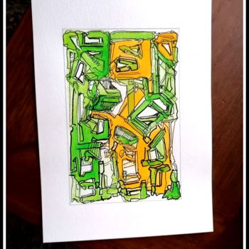 Painting titled "F5" by Chris.Sopena, Original Artwork, Acrylic