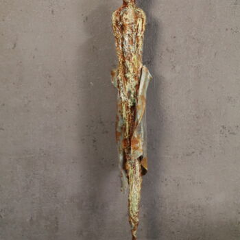 Sculpture titled "Skulptur 202" by Christa Riemann, Original Artwork, Wood