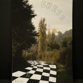 Schilderij getiteld "CHESS" door Christac, Origineel Kunstwerk, Acryl
