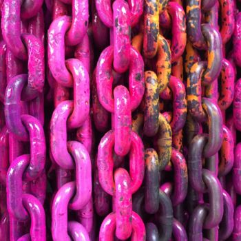 Photographie intitulée "Chains" par Christine Stalder, Œuvre d'art originale