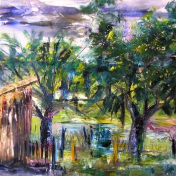 Painting titled "CABANE A GIGNAT" by Christberg, Original Artwork