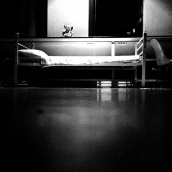 Fotografia zatytułowany „Psycho Bed” autorstwa Christelle Crokaert, Oryginalna praca