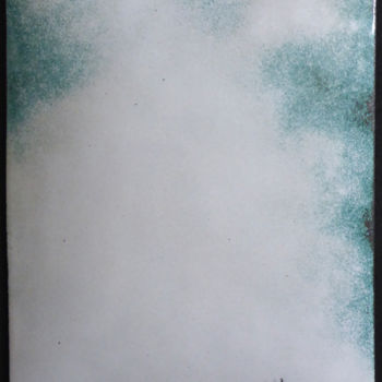 Pittura intitolato "WINTER #12" da Christelle Derenne, Opera d'arte originale, Smalto Montato su Pannello di legno