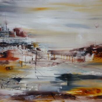 Painting titled "Silicon Valley" by Christelle Veron Cherbonnier, Original Artwork