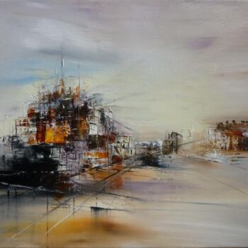 Painting titled "Deauville" by Christelle Veron Cherbonnier, Original Artwork