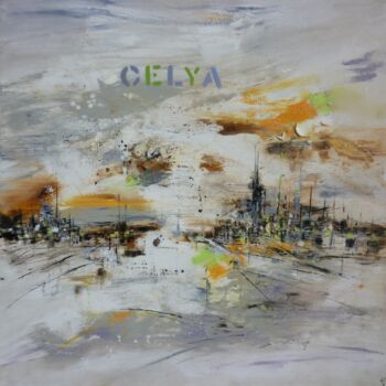 Painting titled "Célya" by Christelle Veron Cherbonnier, Original Artwork